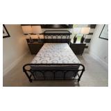 3PC FULL BED & MATTRESS SET