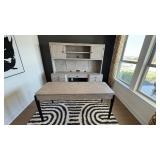 2PC DESK & OFFICE CABINET