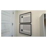 3PC ASSORTED FRAMED PRINTS