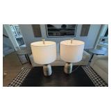 2PC TABLE LAMPS