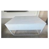 ADJUSTABLE-HEIGHT COFFEE TABLE