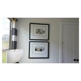 3PC ASSORTED FRAMED PRINTS