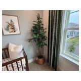 FAUX FLOOR PLANT