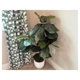 FAUX FLOOR PLANT