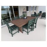 7PC OUTDOOR TABLE & CHAIRS
