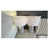 2PC TABLE LAMPS