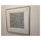 2 PC FRAMED WALL ART