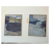 2 PC FRAMED CANVAS