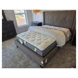 2 PC QUEEN BED & MATTRESS