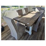 7 PC TABLE & CHAIRS
