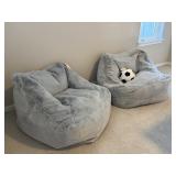 2PC BEAN BAG CHAIRS