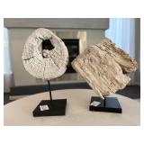 2PC WOODEN DECOR