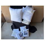ASSORTED BEDDING AND LINENS