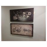 2PC FRAMED CANVASES