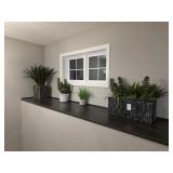 4PC FAUX GREENERY