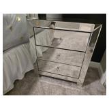 2PC MIRROR NIGHTSTANDS