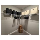 ASSORTED CLOSET ITEMS