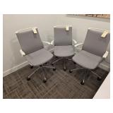 3PC OFFICE CHAIRS