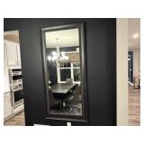 LARGE MIRROR WITH WOODEN FRAME