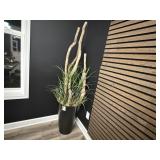 2PC LARGE FAUX PLANTS