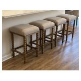 4PC COUNTER STOOLS