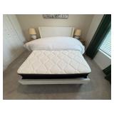 2PC QUEEN BED & MATTRESS