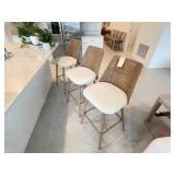 3PC COUNTER STOOLS
