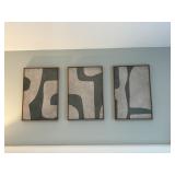 3PC FRAMED CANVASES