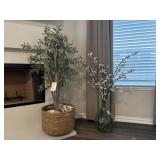 2PC FAUX PLANTS