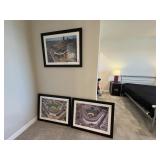 3PC FRAMED PRINTS