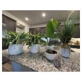 5PC FAUX PLANTS