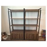 2PC BOOKSHELVES