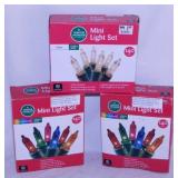 3 new boxes of Christmas lights