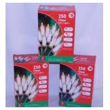 3 new boxes of Christmas lights