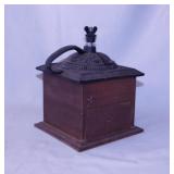 Vintage coffee grinder mill