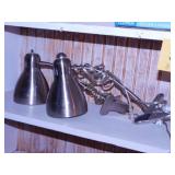 5 clamp-on gooseneck lights