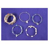 5 Vantel Pearls bracelets
