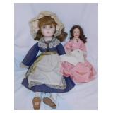 1993 Wendy Lawton Victorian doll, 15" - Vintage