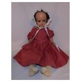 Antique composition baby doll w/ teeth & sleepy