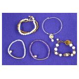 5 Vantel Pearls bracelets