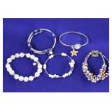 5 Vantel Pearls bracelets