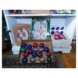 Glass Christmas ornaments: 2 Christmas by Krebs