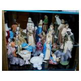 Tabletop plastic nativity set