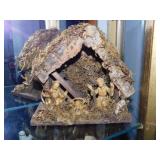 Nativity creche marked Italy, 7" tall - Dept. 56