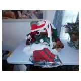 Christmas themed door draft dodger - 4 blankets -
