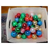 Glass Christmas tree ornaments