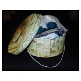 Vintage wedding dress - Hat box - Material & more
