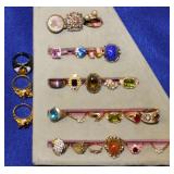 28 ladies rings