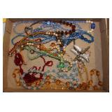 2 jewelry sets - 9 beaded necklaces