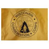 Wisconsin Conservation Corp. 2 piece rain suit,